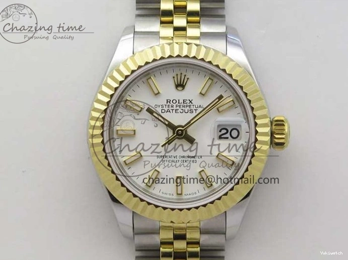 Jubilee SS Maker Datejust Best 279173 BP ETA2671 YG YG Bracelet Edition SS Dial 28mm on White 0112
